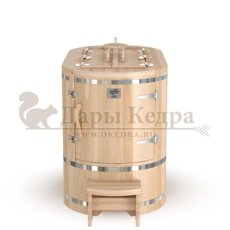 Кедровая бочка (фитобочка) полулежачая «Профессиональная»