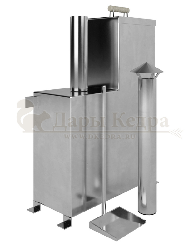 Печь погружная для купели фурако с дровяным отоплением